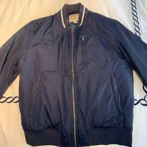 Brooks Brothers Navy blue M bomber jacket